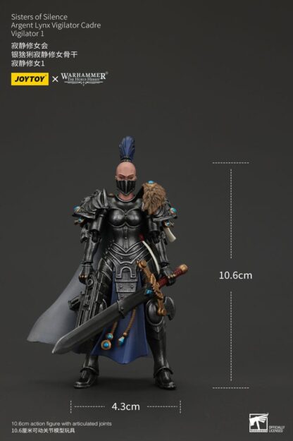 Warhammer The Horus Heresy Actionfigur Sisters of Silence Argent Lynx Vigilator Cadre Vigilator 1 19 cm – Bild 9