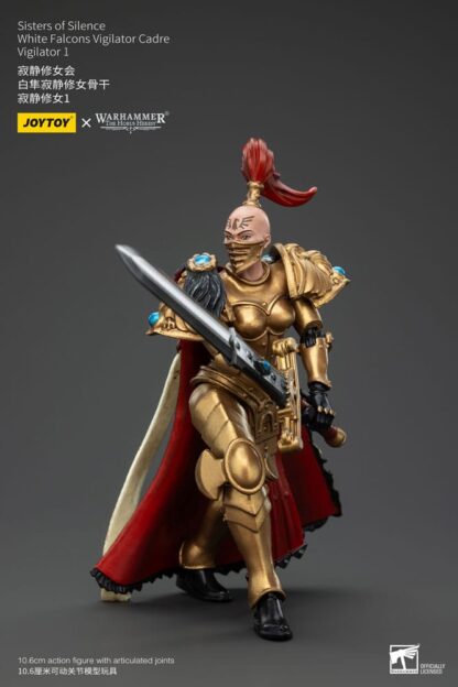 Warhammer The Horus Heresy Actionfigur Sisters of Silence White Falcons Vigilator Cadre Vigilator 1 19 cm – Bild 5