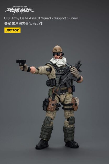 Hardcore Coldplay Actionfigur 1/18 U.S. Army Delta Assault Squad Support Gunner 11 cm – Bild 4