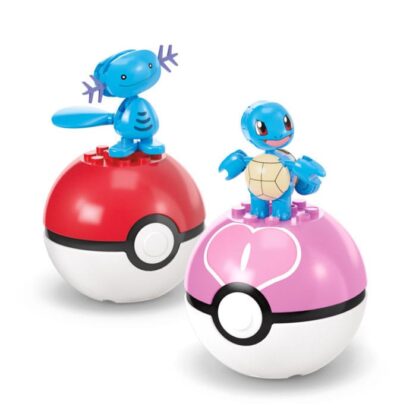 Pokémon MEGA Bauset 4 Wasser-Typ Pokémon Set – Bild 7