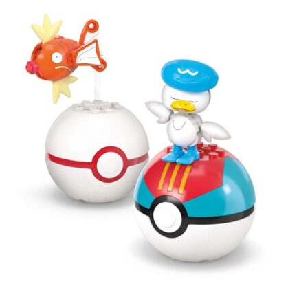 Pokémon MEGA Bauset 4 Wasser-Typ Pokémon Set – Bild 8