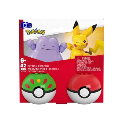 Pokémon MEGA Bauset Poké Ball Collection: Pikachu & Ditto – Bild 8