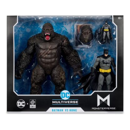 DC Justice League Monsterverse DC Multiverse Actionfiguren 2er-Pack Batman & Kong 29 cm – Bild 12