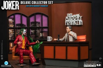 Joker DC Multiverse (Joker Movie) Deluxe Colllector Actionfigur The Joker (Live with Murray Franklin) Limited Edition 18 cm – Bild 23