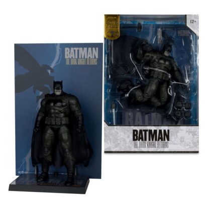 DC Multiverse McFarlane Cover Recreations Actionfigur Batman (Batman: The Dark Knight Returns #1) (Gold Label) 18 cm – Bild 6