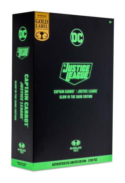 DC Multiverse Actionfigur Captain Carrot (Justice League Incarnate) Glow In The Dark Edition (Gold Label) 18 cm – Bild 9