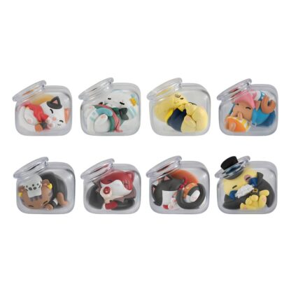 One Piece Mega Cat Project Sammelfiguren Good Night NyanPieceNyan! 3 cm Sortiment (8)