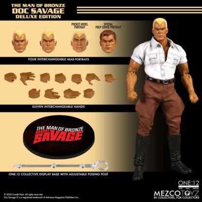 Doc Savage Actionfigur 1/12 Doc Savage Deluxe Edition 18 cm – Bild 10