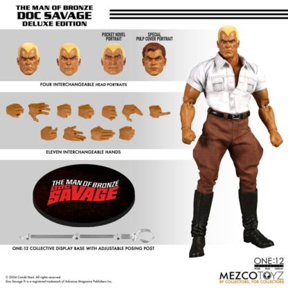 Doc Savage Actionfigur 1/12 Doc Savage Deluxe Edition 18 cm – Bild 11
