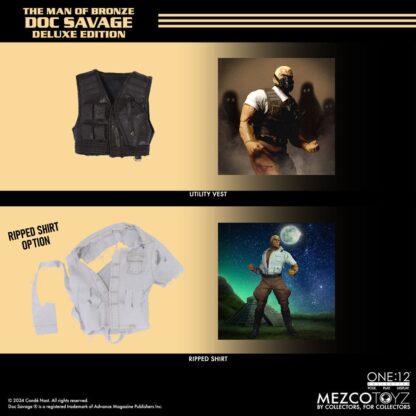 Doc Savage Actionfigur 1/12 Doc Savage Deluxe Edition 18 cm – Bild 14