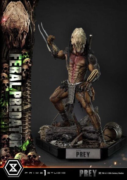 Prey (Movie) Museum Masterline Series Statue 1/3 Feral Predator 89 cm – Bild 7