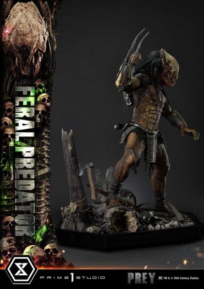 Prey (Movie) Museum Masterline Series Statue 1/3 Feral Predator 89 cm – Bild 9