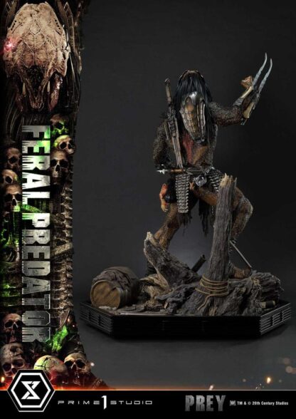 Prey (Movie) Museum Masterline Series Statue 1/3 Feral Predator 89 cm – Bild 10