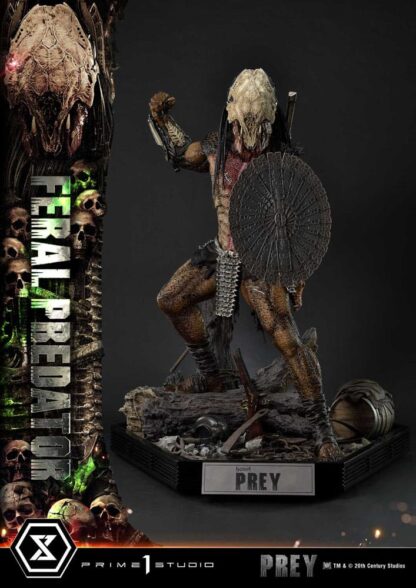 Prey (Movie) Museum Masterline Series Statue 1/3 Feral Predator 89 cm – Bild 13
