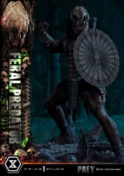 Prey (Movie) Museum Masterline Series Statue 1/3 Feral Predator 89 cm – Bild 17