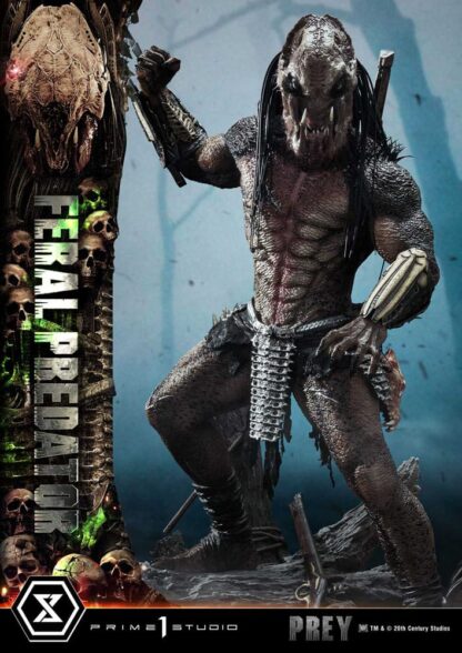 Prey (Movie) Museum Masterline Series Statue 1/3 Feral Predator 89 cm – Bild 22