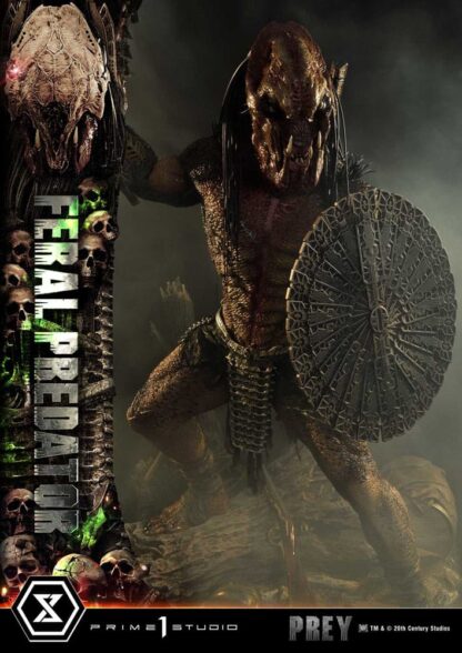 Prey (Movie) Museum Masterline Series Statue 1/3 Feral Predator 89 cm – Bild 25