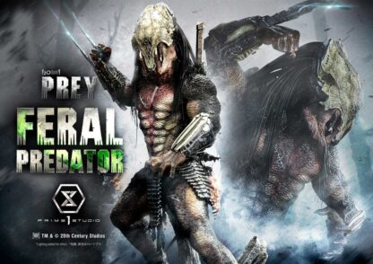 Prey (Movie) Museum Masterline Series Statue 1/3 Feral Predator Deluxe Version 89 cm – Bild 2