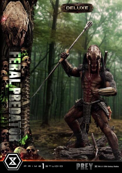 Prey (Movie) Museum Masterline Series Statue 1/3 Feral Predator Deluxe Version 89 cm – Bild 5