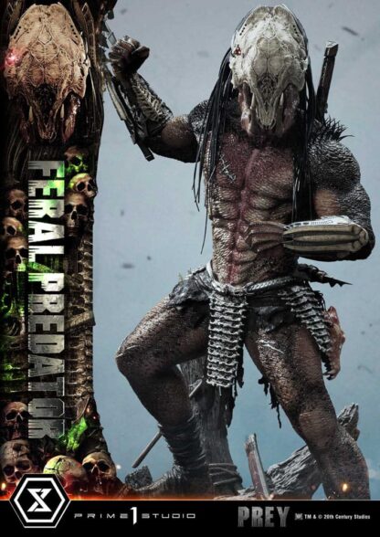 Prey (Movie) Museum Masterline Series Statue 1/3 Feral Predator Deluxe Version 89 cm – Bild 8