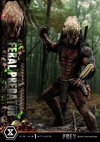 Prey (Movie) Museum Masterline Series Statue 1/3 Feral Predator Deluxe Version 89 cm – Bild 10