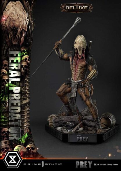 Prey (Movie) Museum Masterline Series Statue 1/3 Feral Predator Deluxe Version 89 cm – Bild 17