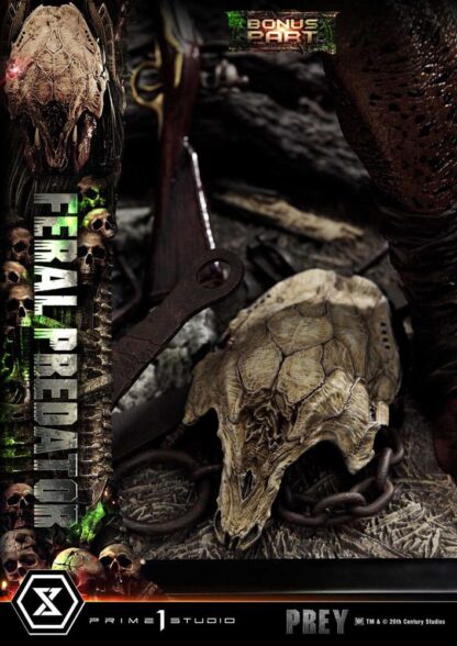 Prey (Movie) Museum Masterline Series Statue 1/3 Feral Predator Deluxe Bonus Version 89 cm – Bild 5