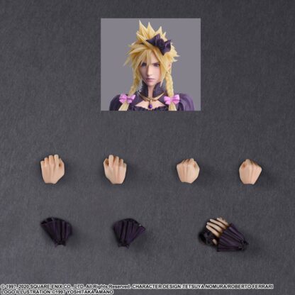Final Fantasy VII Remake Play Arts Kai Actionfigur Cloud Strife Dress Ver. 28 cm – Bild 14