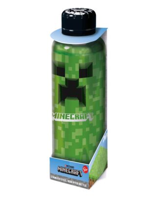 Minecraft Edelstahl-Trinkflasche Creeper