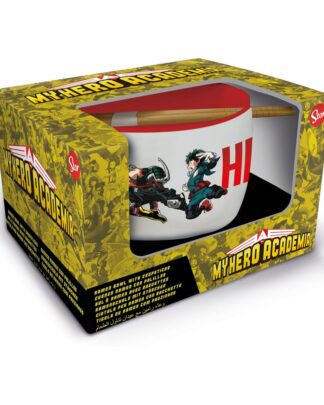 My Hero Academia Ramen-Schüssel mit Stäbchen Jump