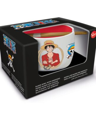 One Piece Ramen-Schüssel mit Stäbchen Classic