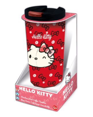 Sanrio Edelstahl-Reisebecher Hello Kitty