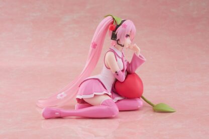 Hatsune Miku PVC Statue Desktop Cute Figure Sakura Miku Cherry Cushion Ver. 13 cm – Bild 6