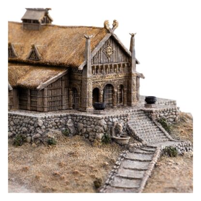 Herr der Ringe Statue The Golden Hall of Edoras 9 cm – Bild 2
