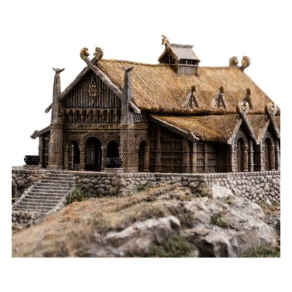 Herr der Ringe Statue The Golden Hall of Edoras 9 cm – Bild 3