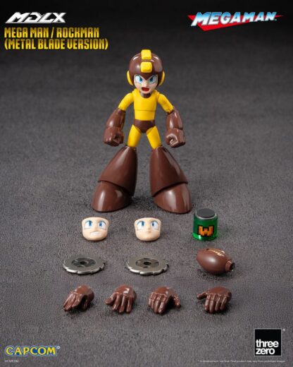 Mega Man MDLX Actionfigur Mega Man / Rockman (Metal Blade Version) 10 cm – Bild 2