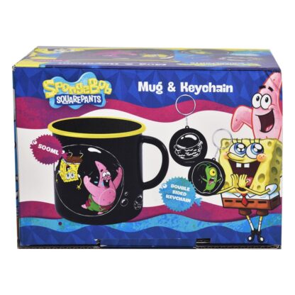 SpongeBob Schwammkopf Tasse und Schlüsselanhänger – Bild 2