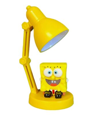 SpongeBob Schwammkopf Mini LED-Lampe mit Figur 10 cm