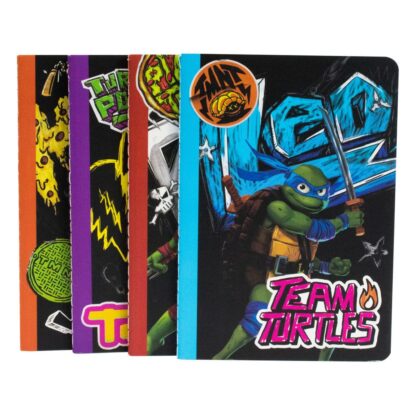 Teenage Mutant Ninja Turtles 4er-Pack Notizbücher – Bild 2