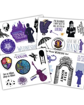 Wednesday Sticker Set Various