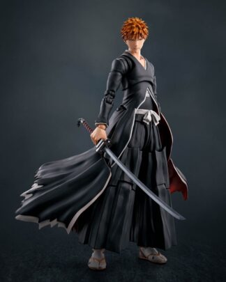Bleach S.H. Figuarts Actionfigur Ichigo Kurosaki Getsugatensho 16 cm