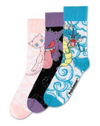 Pokémon Socken 3er-Pack Crew 39-42