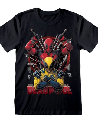 Deadpool T-Shirt Deadpool & Wolverine Weapons