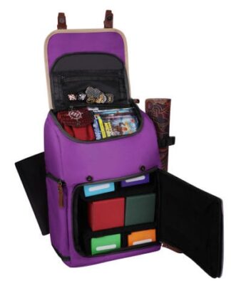 Enhance TCG Series Trading Card Backpack Designer Edition Purple Mid-Size