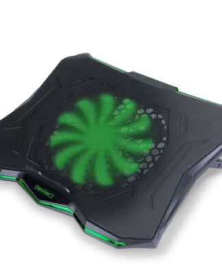 Enhance LED Laptop Kühler Green
