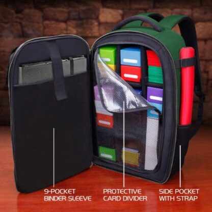 Enhance TCG Series Card Backpack Collector's Edition Green – Bild 2