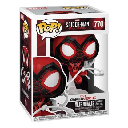 Marvel's Spider-Man POP! Games Vinyl Figur Miles Morales Red Suit 9 cm – Bild 2