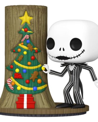 Nightmare before Christmas 30th POP! Deluxe Vinyl Figur Jack w/C.Town Door 9 cm