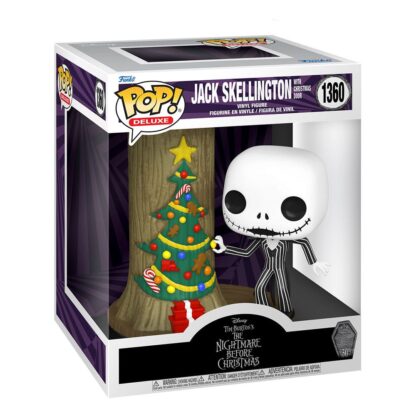 Nightmare before Christmas 30th POP! Deluxe Vinyl Figur Jack w/C.Town Door 9 cm – Bild 2
