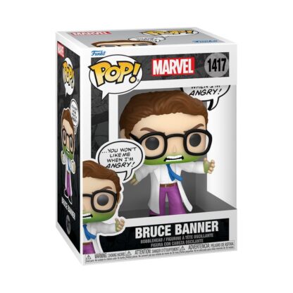 Marvel Comics POP! Marvel Vinyl Figur Bruce Banner(Don't Make me Angry) 9 cm – Bild 2